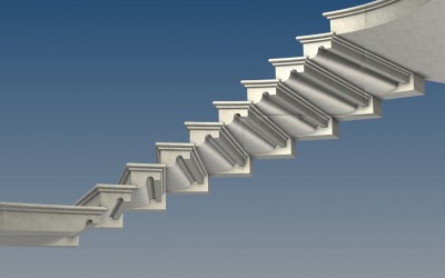 FM. STAIRCASE 3D IMAGE INV MODEL 11